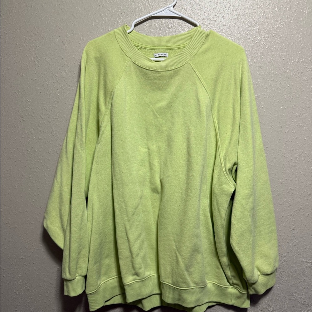 American Eagle Outfitters Light Green Jegging Fit Top